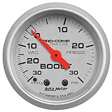 Auto Meter 4303 Ultra-Lite Mechanical Boost/Vacuum Gauge