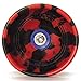 Firetoys Jester Medium Diabolo (R/Bk) with Aluminium Diablo Sticks (incl String) Bag