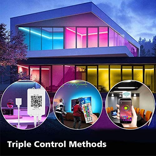KIKO LED Strip Lights, Smart Color Changing Rope Lights 65.6ft 20m SMD