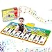 Musical Piano Mat, Keyboard Play Mat Portable Musical Blanket With 8 Animal Sounds Dance Mat Educational Toy Gift for Kids Toddler Girls Boys