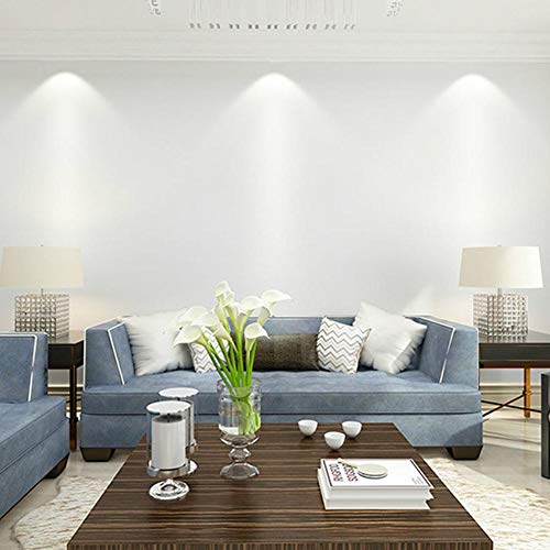 S WIDEN ELECTRIC Pure White Wall Sticker Dust-Proof Oil-Resistant Scratch-Resistant White Wall Refurbished for Furniture Wall Rear Floor