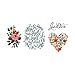 Tattly Temporary Tattoos Floral Set, 1 Ounce