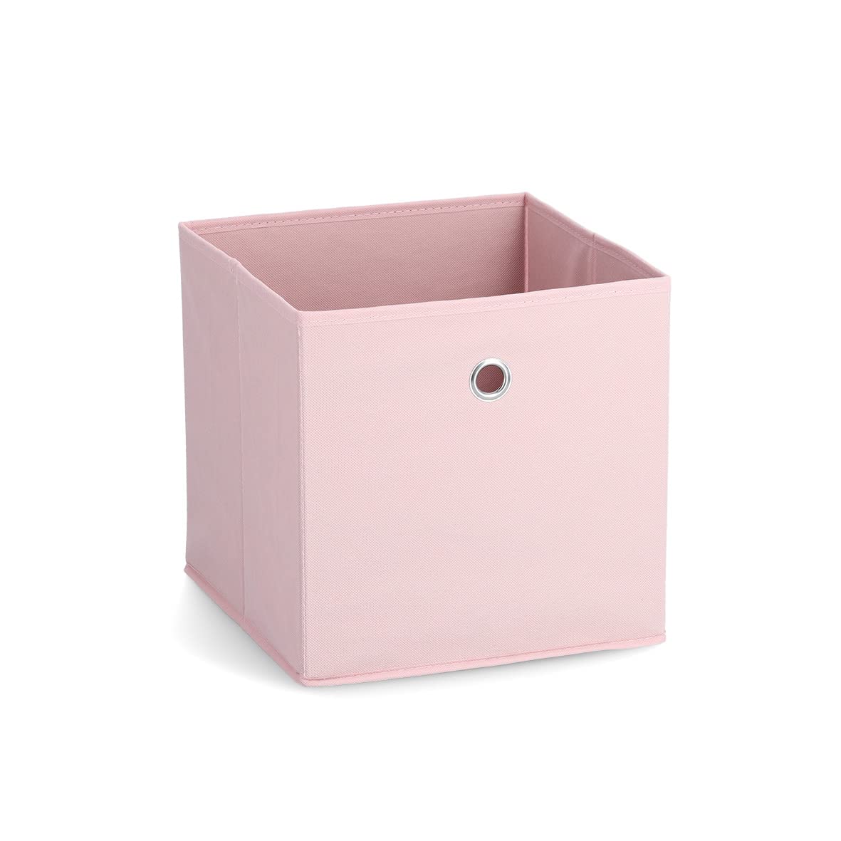 Zeller 14420 Storage Box Fleece 28 x 28 x 28 cm Rose
