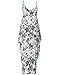ZANZEA Women's Floral Print V Neck Spaghetti Strap Summer Bohemian Long Maxi Dress Beach Sundress Blue Flower XL