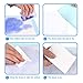 OBloved Disposable Underpads for Baby, 50 Pack(18×24 inch), Leak-Proof Breathable Incontinence Diaper Changing Pad, Heavy Absorbency, and Soft Cover for Bed (Blue)