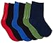 N'Ice Caps Big And Little Boys High Ankle Fashion Cotton/Spandex Socks 6PR Pack