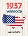 1937 U.S. Yearbook: Interesting original book full of facts and figures from 1937 - Unique birthday gift / present idea!