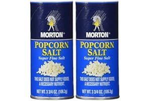 Morton popcorn salt 3.75-oz, Pack of 2