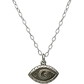 GemInspire Natural Evil Eye Necklace, Handmade Jewelry With 16 + 2 Inch 925 Sterling Silver Adjustable Chain