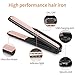 Hair straightener, MANLI Portable Cordless Hair Straightener Mini Flat Iron USB Rechargeable Anti-hot hand design Professional Heats Up Quickly Perfectthumb 1