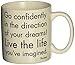 Quotable Go Confidently Mug
