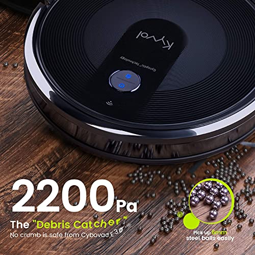 Kyvol Cybovac E30 Robot Vacuum Cleaner Smart Navigation, 2200Pa Strong