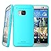 HTC One M9 Case, SUPCASE Premium Ultra Slim Fit SoftGel Flexible TPU Case for HTC One M9 (2015 Release), Blue