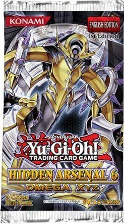 YuGiOh Hidden Arsenal 6 Omega Xyz Booster Pack