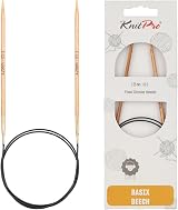 KnitPro Basix Beech Fixed Circular 16in 3.25mm Needles