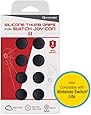 Hyperkin Joy-Con Silicone Thumb Grips - Neo Black (8-Pack) forNintendo Switch