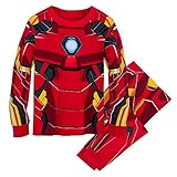 Marvel Iron Man Costume PJ PALS for Kids Size 6 Multi