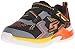 Skechers Kids Erupters II Light Up Sneaker (Toddler), Black/Charcoal/Orange, 9 M US Toddler
