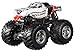 Hot Wheels Monster Jam Monster Mutt Dalmatian Die-Cast Vehicle, 1:24 Scale