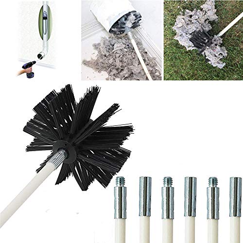 Upshot Pro 12 FT Dryer Vent Cleaner Kit, Lint Remover, Dryer Vent