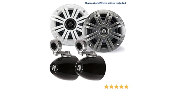 kicker 4 inch marine speakers