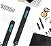BEAUTIROX Flat Hair Iron with Anti-Static Technology and Temperature Controls for Straightening and Curls,Black