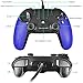 Powtree USB Wired Pro Controller for Nintendo Switch PC PS3 Android Game Controllers with Gyro Axis Motion Controls Rumble Vibration Sense (Blue)thumb 4