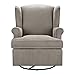 Baby Relax Swivel Glider, Dark Taupe