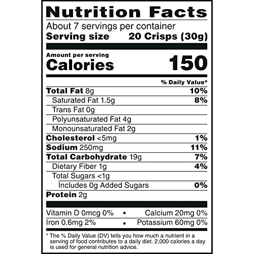 CheezIt Snap'd Cheese Cracker Chips, Thin Crisps, Lunch Snacks, Double