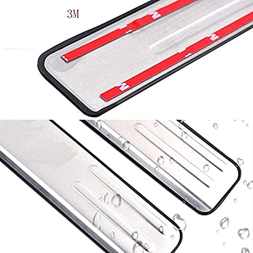 4Pcs Auto Roestvrij Staal Instaplijsten Kick Platen, voor Renault Captur 2019 2020 Protector Plaat Pedaal Buitenste… - Afbeelding 6