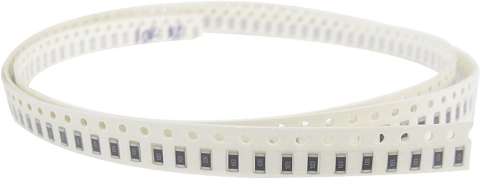 Aexit 200Pcs 1206 Fixed Resistors 10K Ohm 5% Tolerance Surface Mounting SMD Single Resistors Chip Resistors