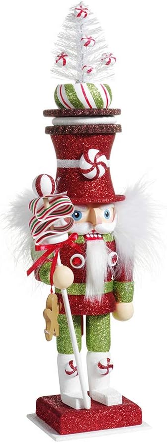 Nutcrackers - Kurt S. Adler Kurt Adler 13.5-Inch Hollywood Candy Soldier Nutcracker, Multi