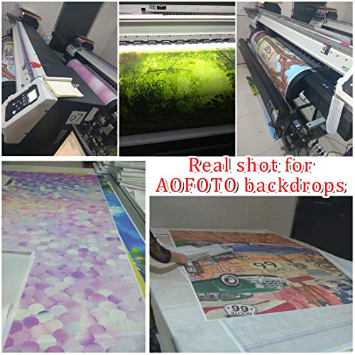 Aofoto 5x7ft Wood Grain Wall Photography Backgrounds Artistic