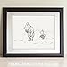 Lone Star Art Pooh & Piglet Walking - Winnie the Pooh 11x14 Unframed Nursery Art Print