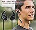 Senso Bluetooth Headphones, Wireless v4.1 Sports Sweatproof Workout Running Magnetic Earbuds Secure Fit Noise Cancelling Headset Mic Workout Gym Premium HD Sound Cordless Earphones