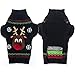 BOBIBI Dog Sweater for Christmas Cartoon Reindeer Pet Cat Winter Knitwear Warm Clothes