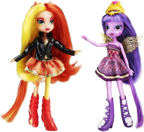 My Little Pony Equestria Girls Sunset Shimmer and Twilight Want