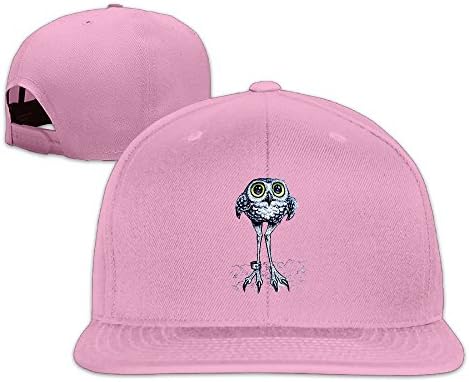 Fashion Stand Eagle Flat Baseball Hiphop Cap Pink