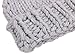 Arctic Paw Super Chunky Cable Knit Beanie Hat with Yarn Pompom Grey
