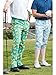 Tipsy Elves Green Bogey Banana Golf Pants for Men Size Large