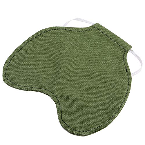Schutzjacke für Hühnerflügel, hochwertiges Tuch, Huhnsattel, für kleine Haustiere, Geflügel (20 x 19,5 cm), grün) – Bild 5
