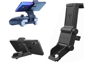 FLYDIGI 2 in 1 Phone Clip, 2-Stage Adjustable Bracket Multi-Platform Gaming Controller, Holder Stand Clamp Compatible with Vader 2 and Apex Series gamepad