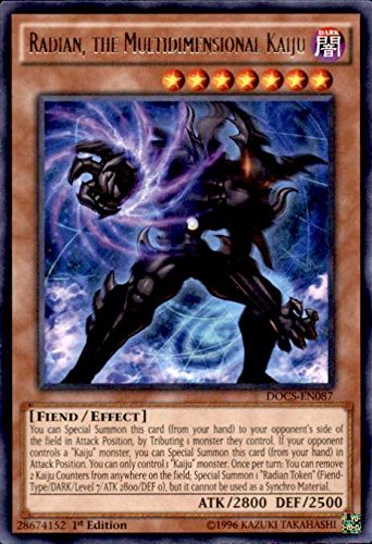 Yu-Gi-Oh! - Radian, the Multidimensional Kaiju (DOCS-EN087) - Dimension of Chaos - 1st Edition - Rare