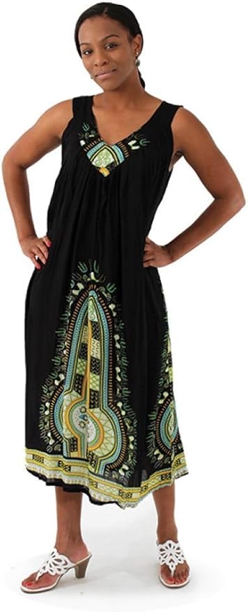african sun dress