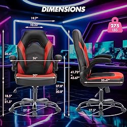 Sweetcrispy Computer Video Game Desk Chair