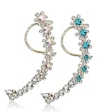 CIShop Elegant Diamond Earring Stud EarWrap Earring Gothic Punk Earcuff,Left Ear
