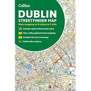 Collins Dublin Streetfinder Colour Map: Ideal for Exploring Landkaart – Gevouwen Kaart, 1 mei 2020