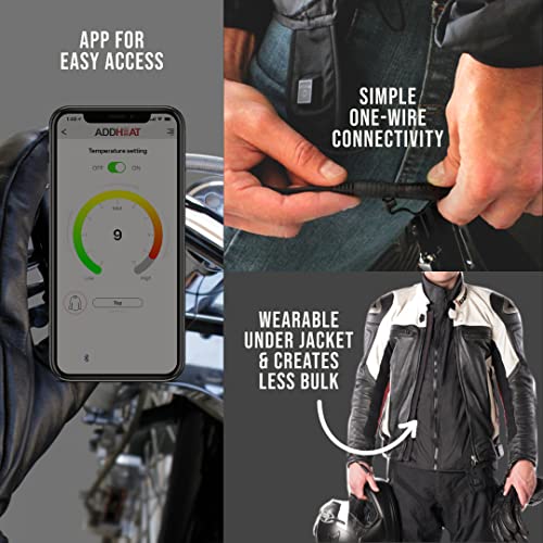 Venture Heat 12V Motorcycle Heated Jacket Liner with Bluetooth Control
