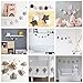 Handfly Cotton Star Garland Bunting Banner Hanging Decoration for kids room bedroom playroom nursery roon Birthday baby shower Mosquito Net Bed Canopy crib moible