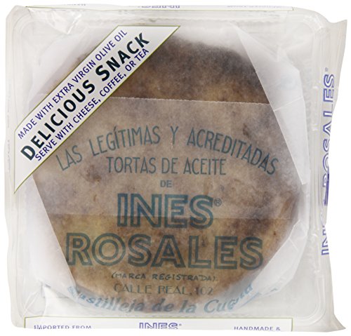 Ines Rosales Sesame and Sea Salt Savory Olive Oil Tortas, 6.34 Ounce
